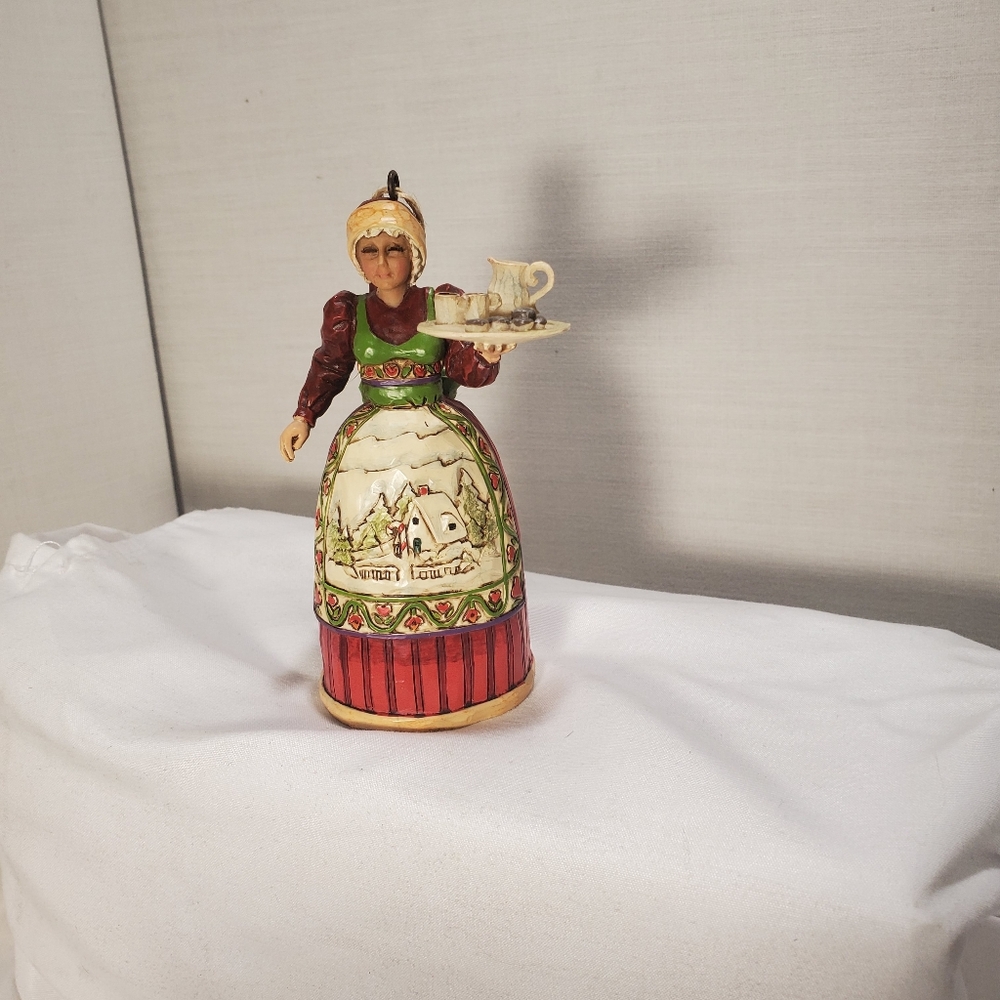 Jim Shore Mrs. Claus Heartwood Creek 4" Figurine Chrismas Ornament 2006 NWT